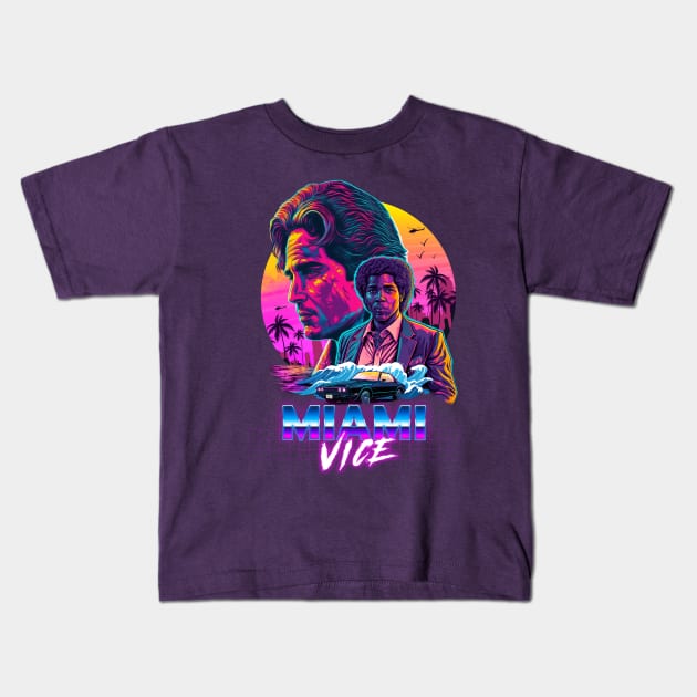 Vice Law Kids T-Shirt by theusher